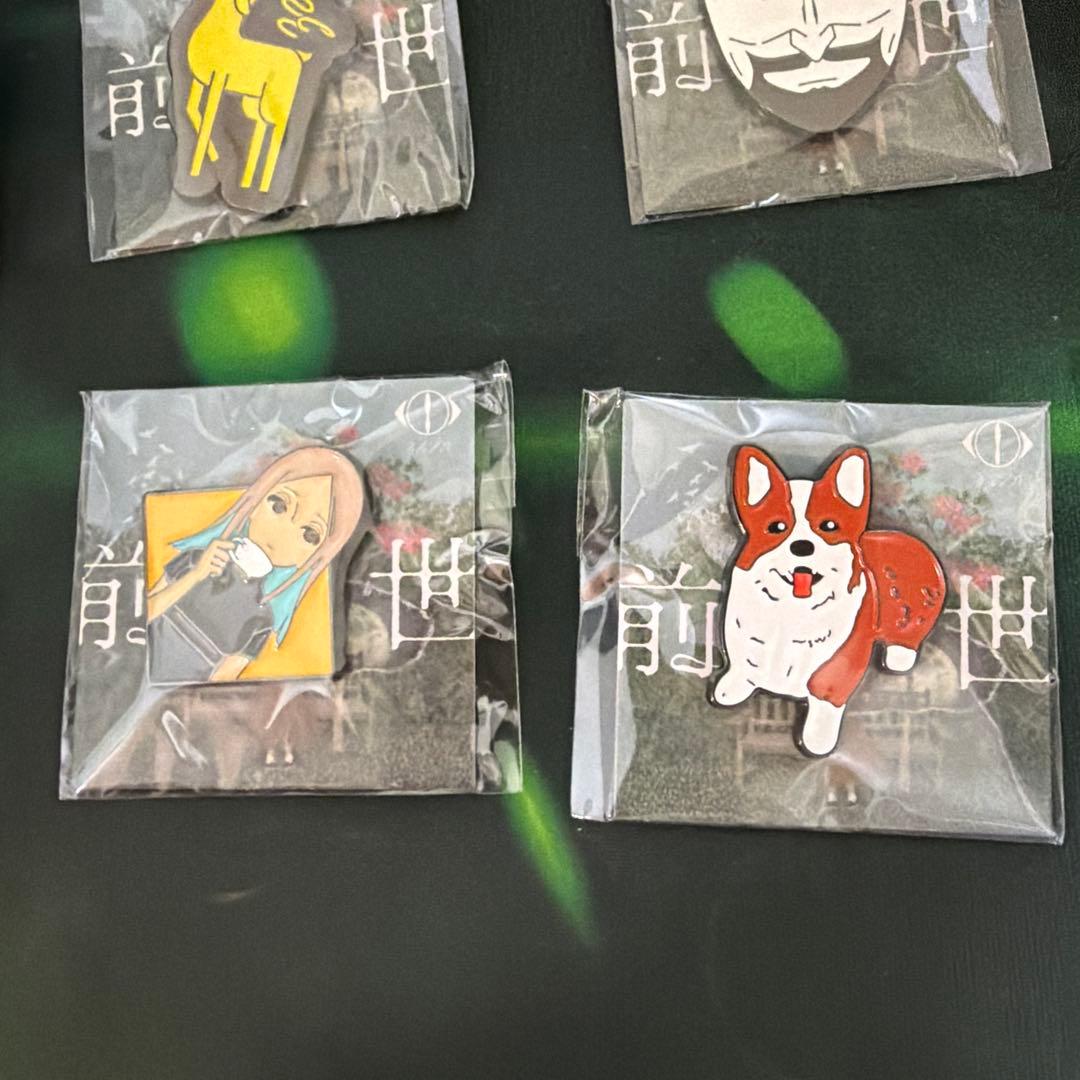 る*り様 【ヨルシカ】前世2024ライブ　ガチャガチャピンバッジ11個