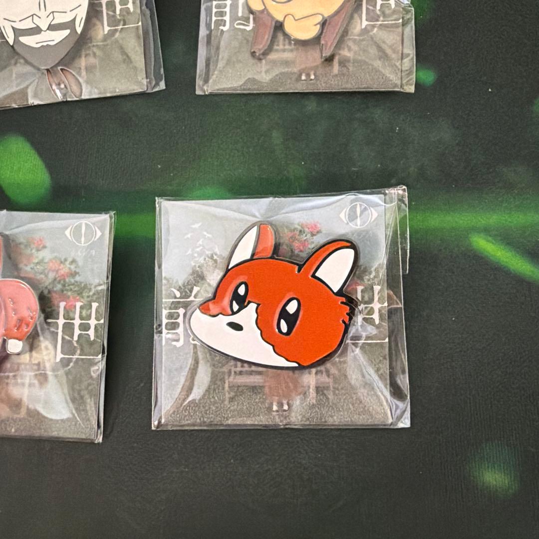 る*り様 【ヨルシカ】前世2024ライブ　ガチャガチャピンバッジ11個