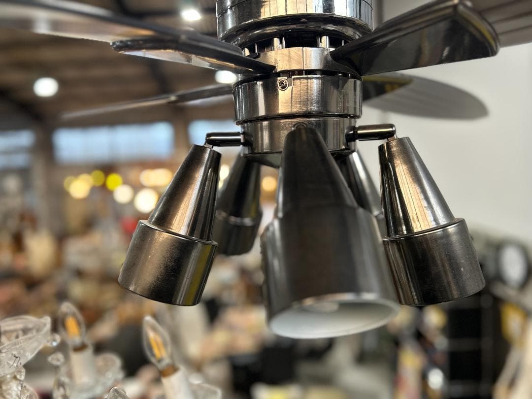 【美品】Ceiling Fan Light / シーリングファンライト｜ LED