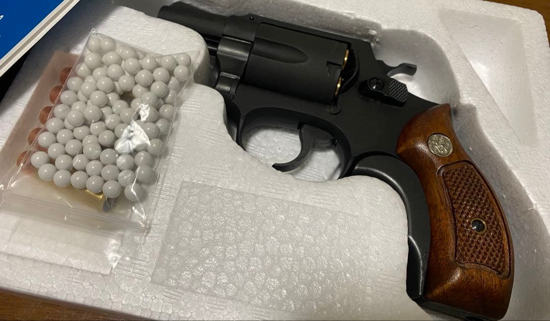 マルシン工業S&W M36 2inch 木製グリップヘビーウェイトカート10発