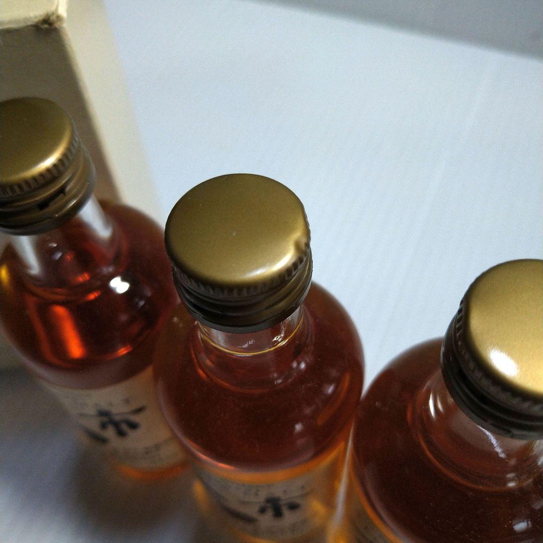 余市　ニッカウヰスキー　シングルモルト　ミニチュアボトル