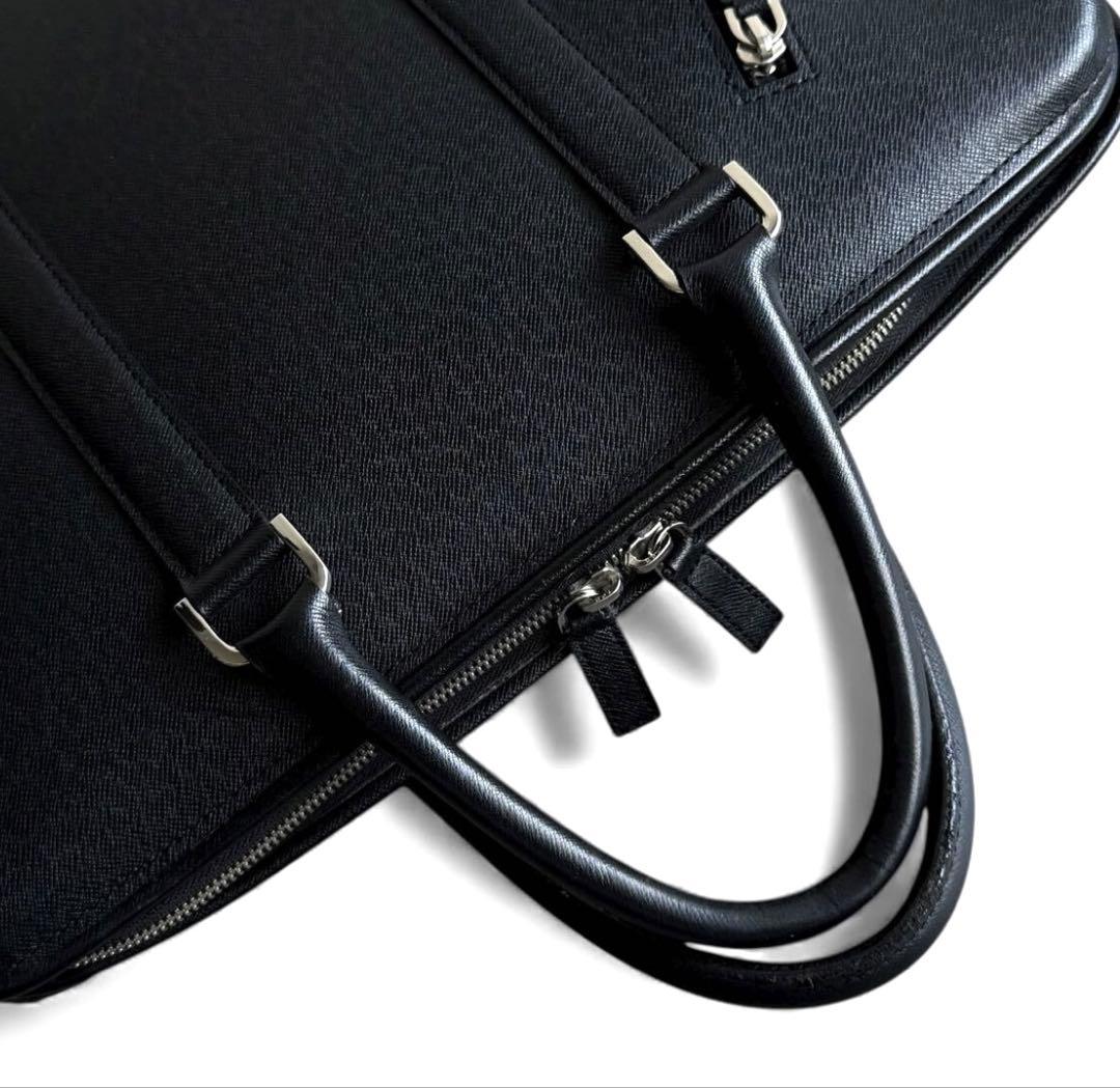 l*k様 極美品 PORTER ビジネスバッグ ブラック アベニュー 本革 ポー