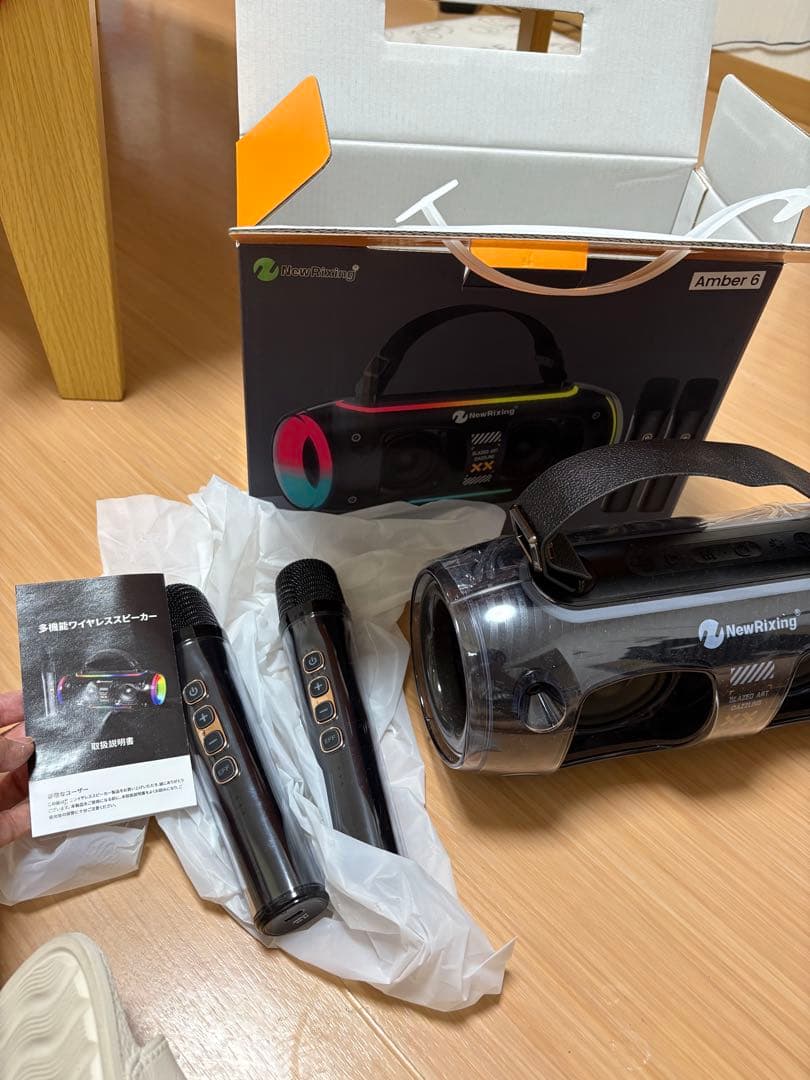 NewRixing Amber 6 ワイヤレススピーカー