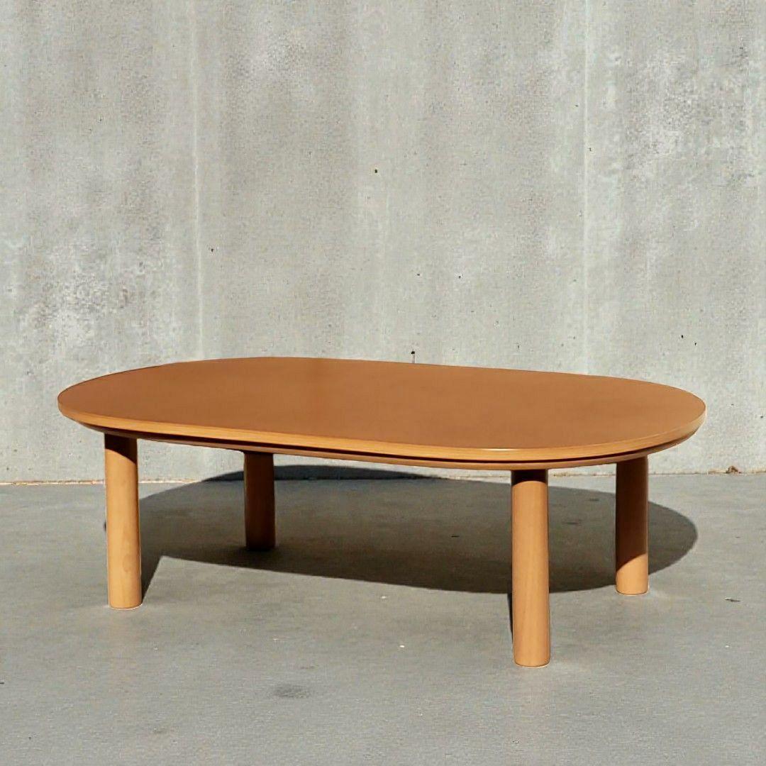 無印良品 こたつ タモ材 楕円 幅120cm