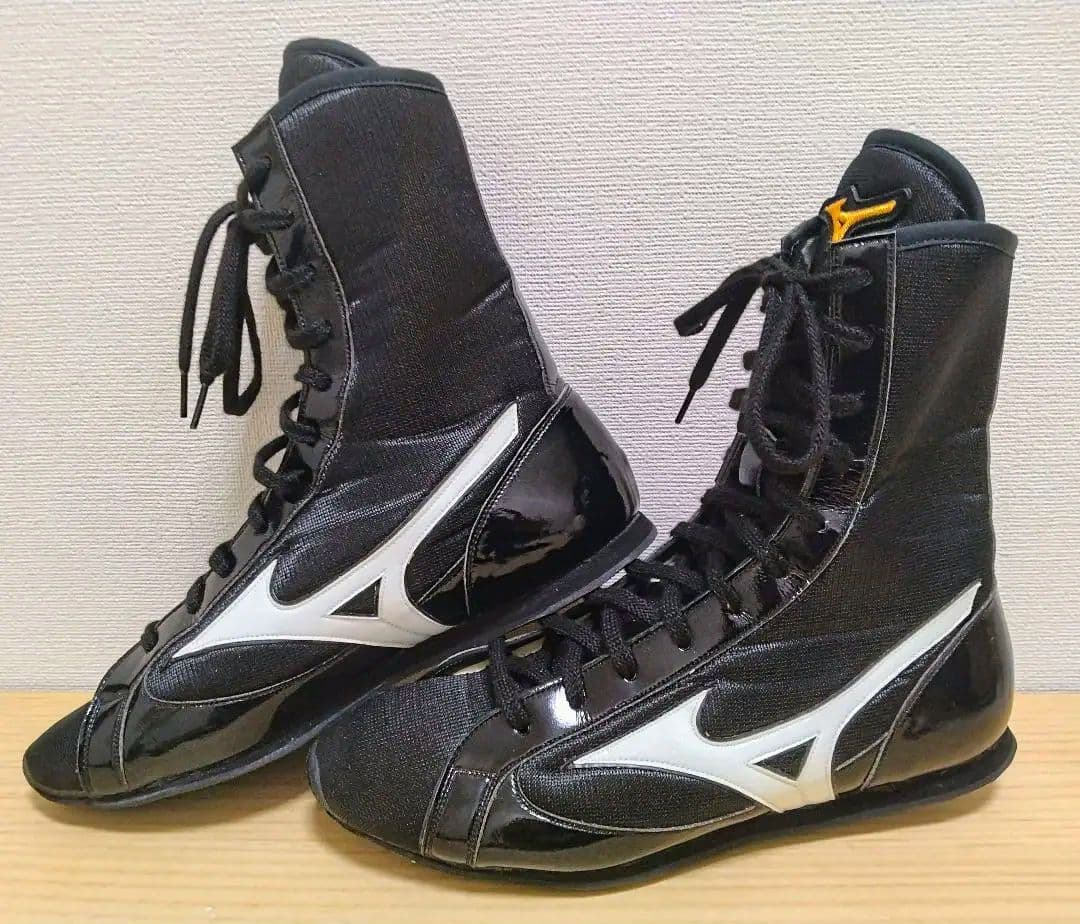 ミズノ ボクシングシューズ 黒 26.5cm