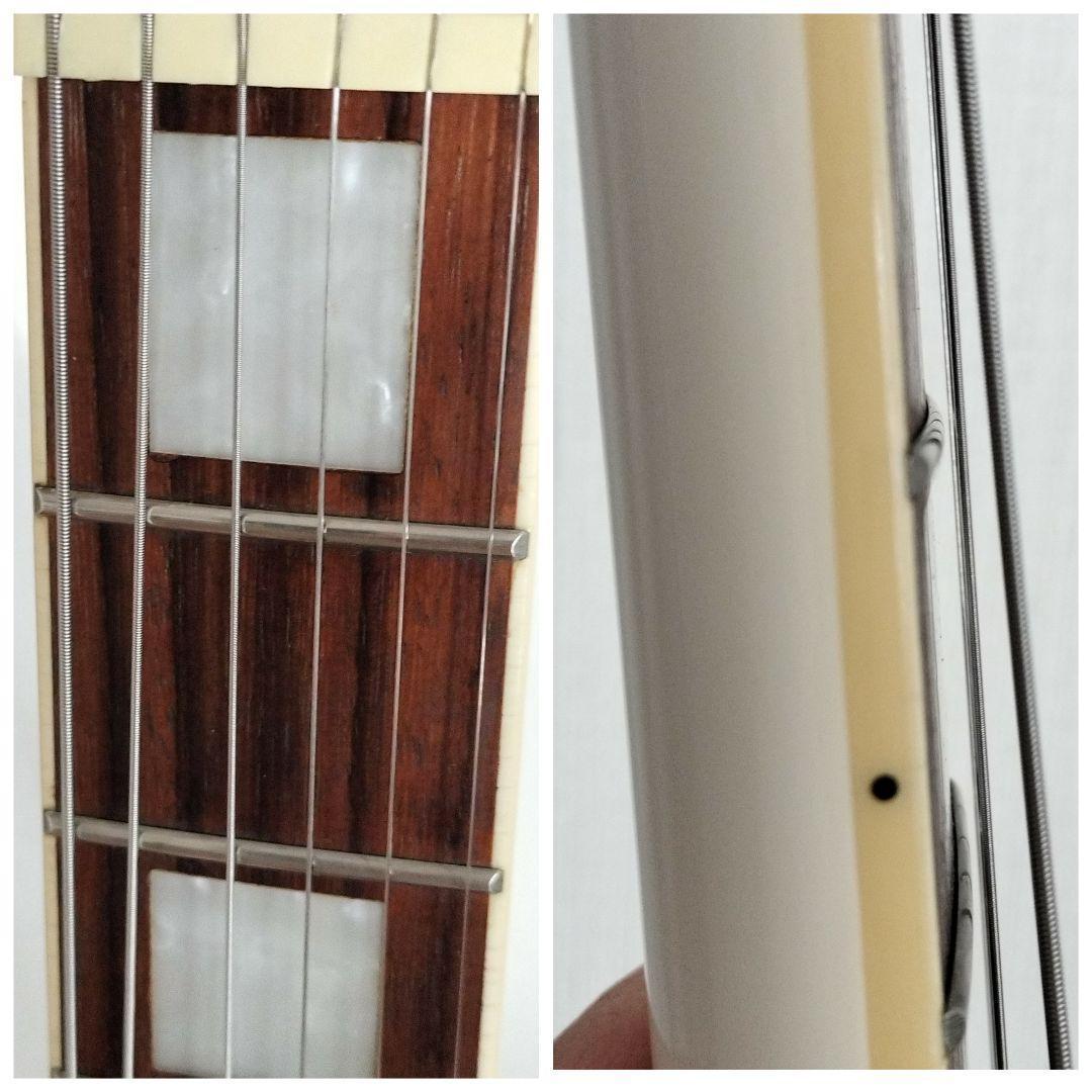 【美品】Blitz ブリッツ レスポールカスタム　クリームホワイト