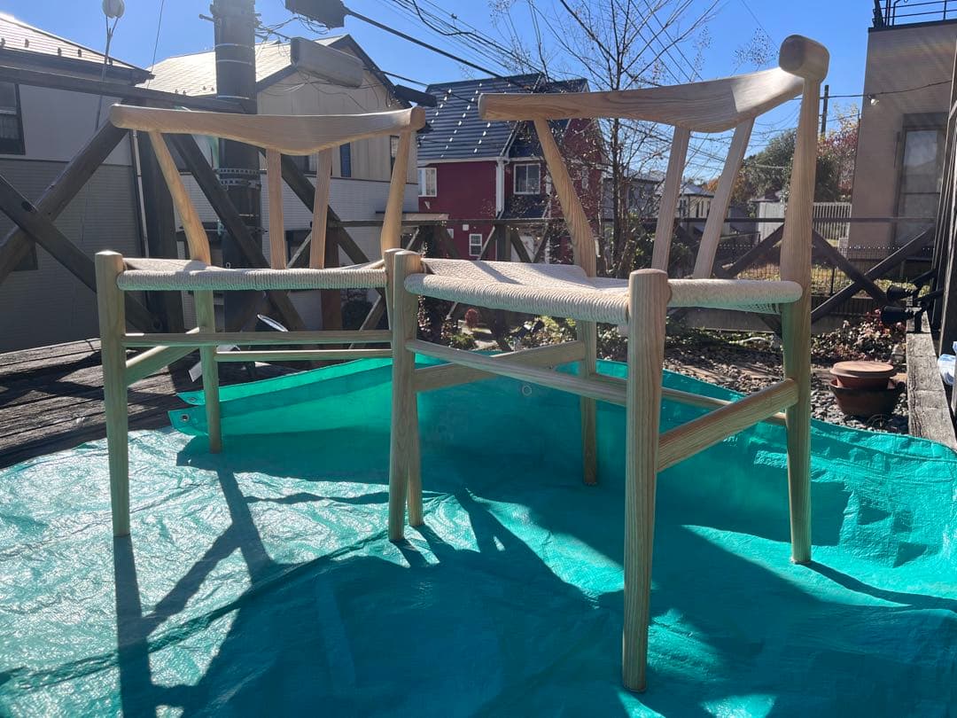 ノリガスキコンクリカグTokyo リボーンチェア　椅子 2脚セット