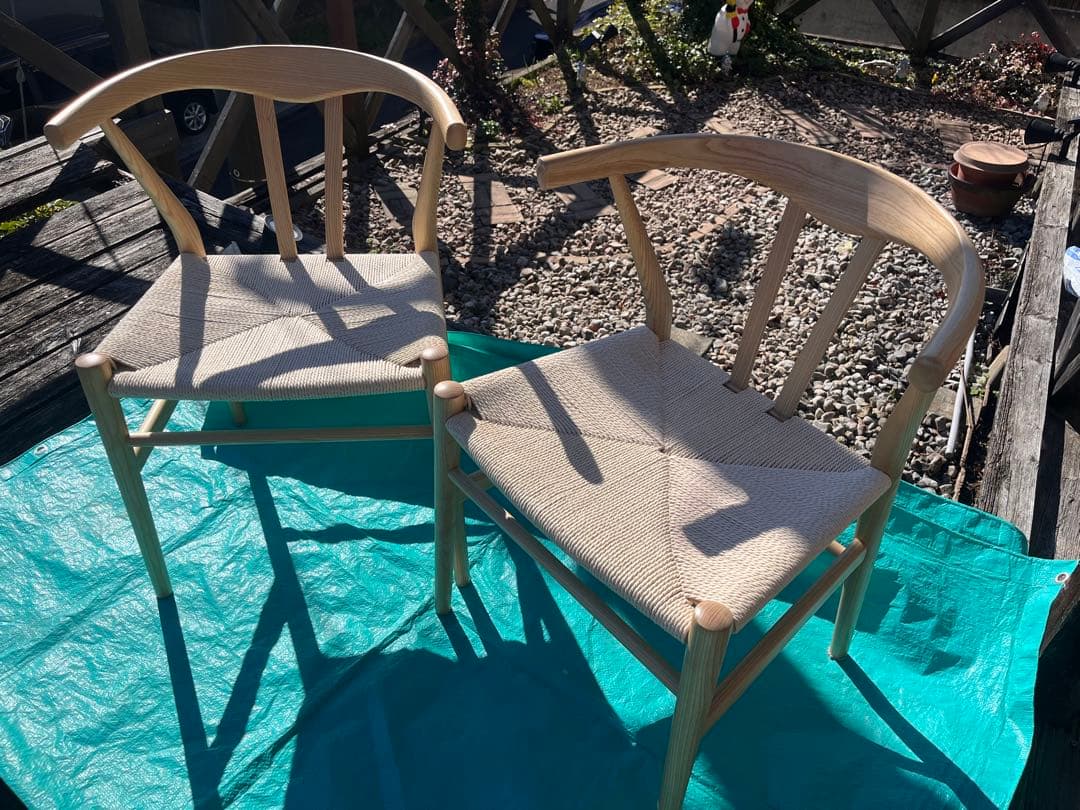 ノリガスキコンクリカグTokyo リボーンチェア　椅子 2脚セット