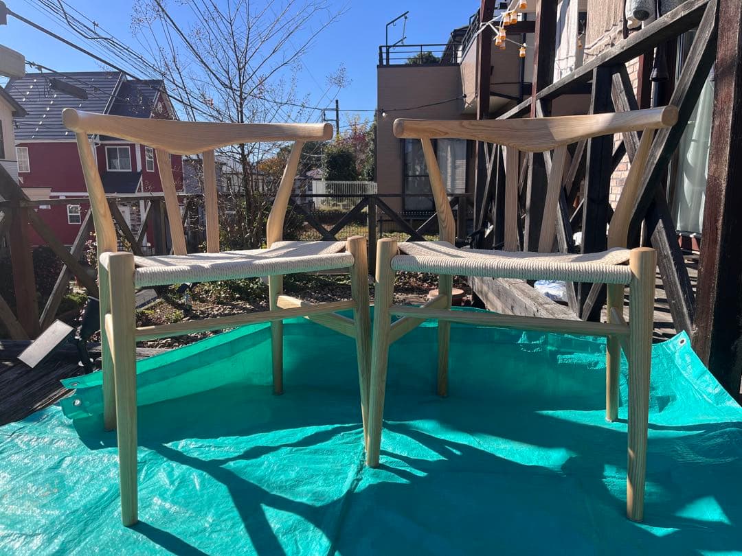 ノリガスキコンクリカグTokyo リボーンチェア　椅子 2脚セット