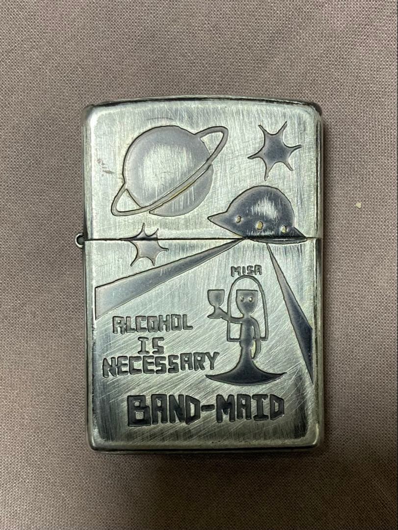 ミュージシャン BAND-MAID MISA Zippo