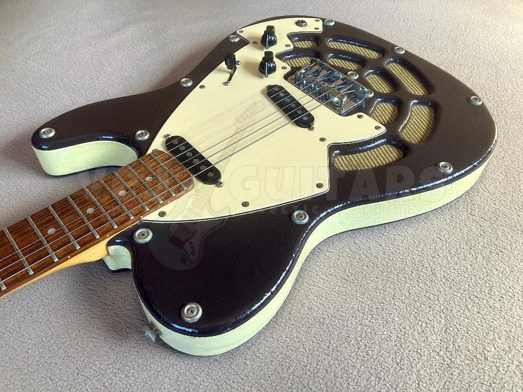 LINDERT LOCOMOTIVE T ブラウンクリーム 1990年代 ギター