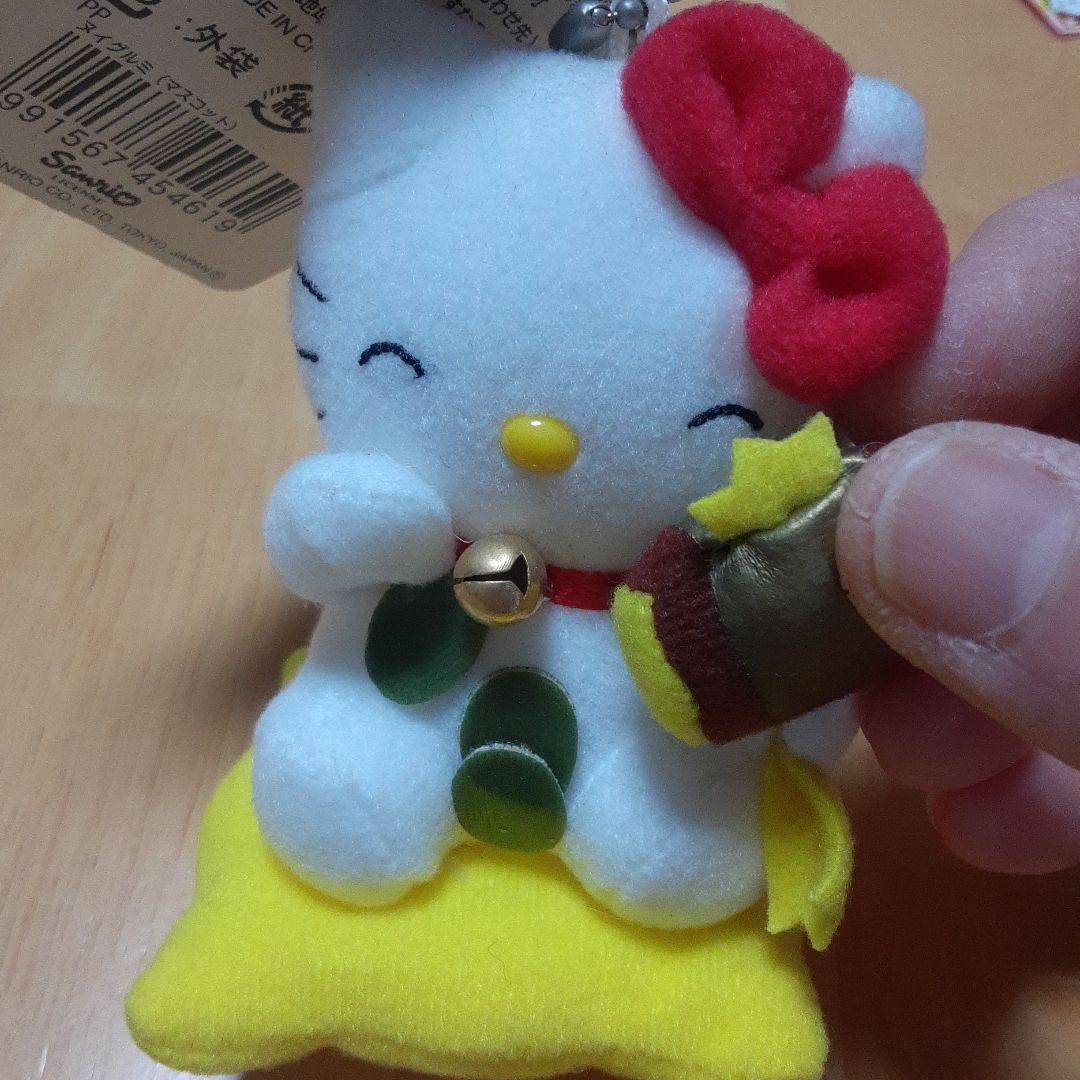 Sanrio キティちゃん 招き猫キーホルダー マスコット