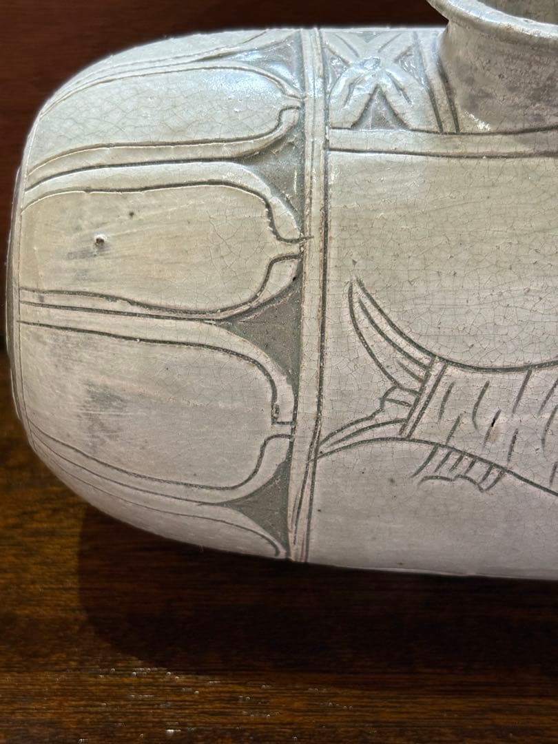 俵壺　置物　魚