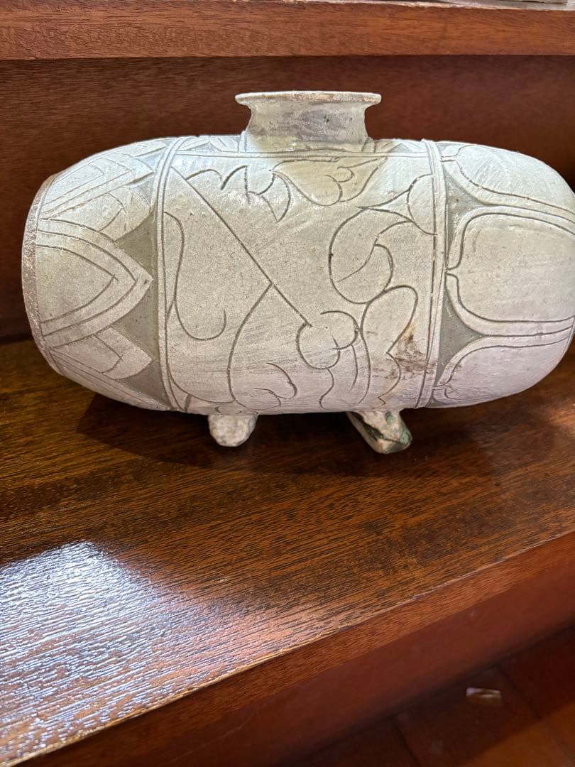 俵壺　置物　魚