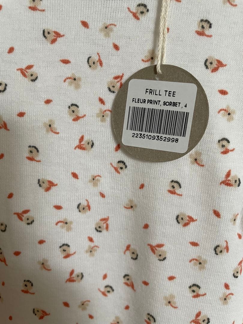 新品未使用　soor ploom frill tee 4y