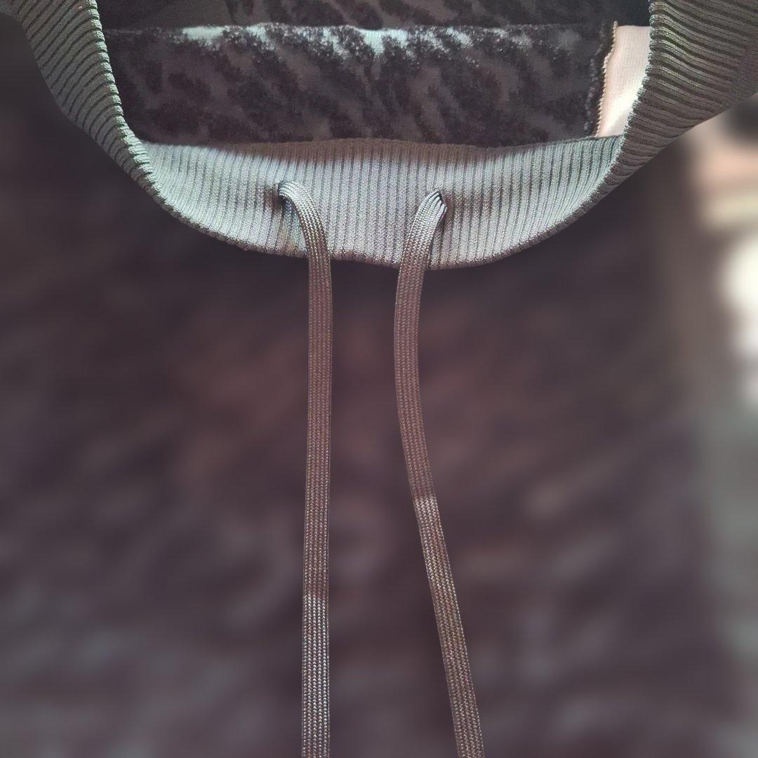 【美品】ニューバランスゴルフ レディース　セットアップ 黒ゼブラ