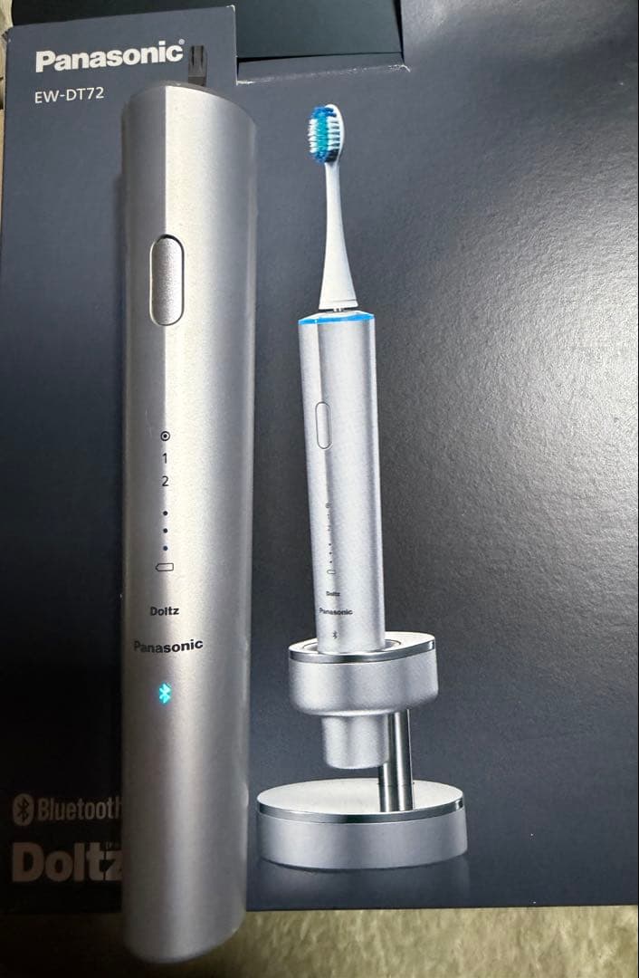 電動歯ブラシ Doltz（ドルツ） シルバー EW-DT72-S おまけ付き