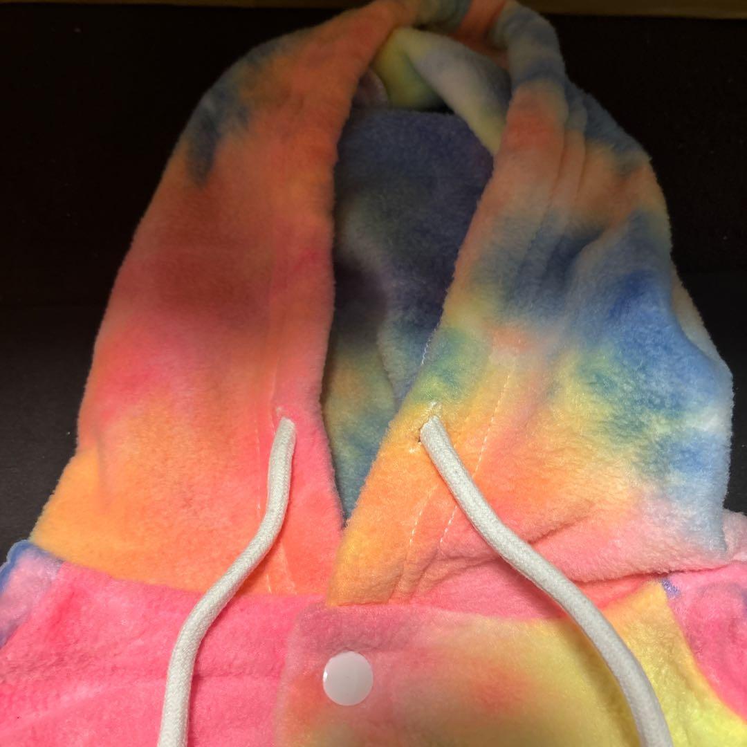 ペット 冬用服 防寒着 犬 猫 パーカー 帽子付き