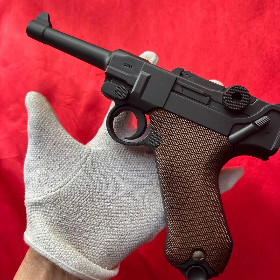 東京マルイ　ルガーP08 キャロムショット塗装　エアガン