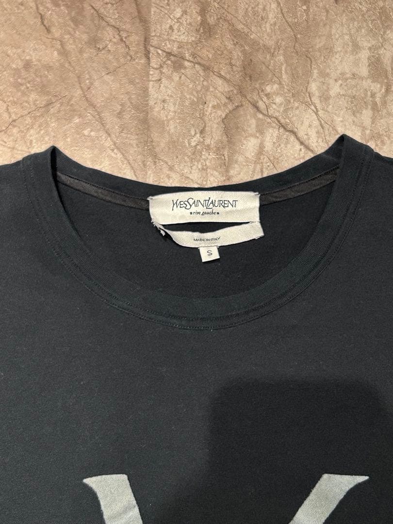 YVES SAINT LAURENT YSL ロゴTシャツ