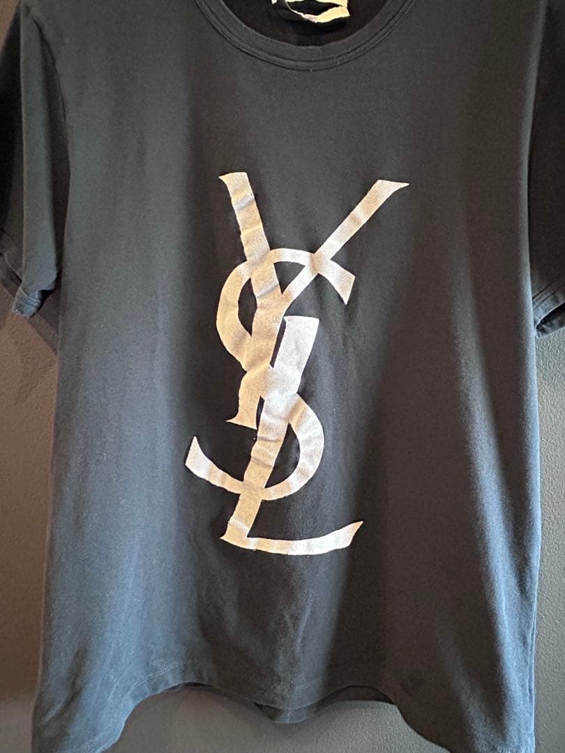 YVES SAINT LAURENT YSL ロゴTシャツ