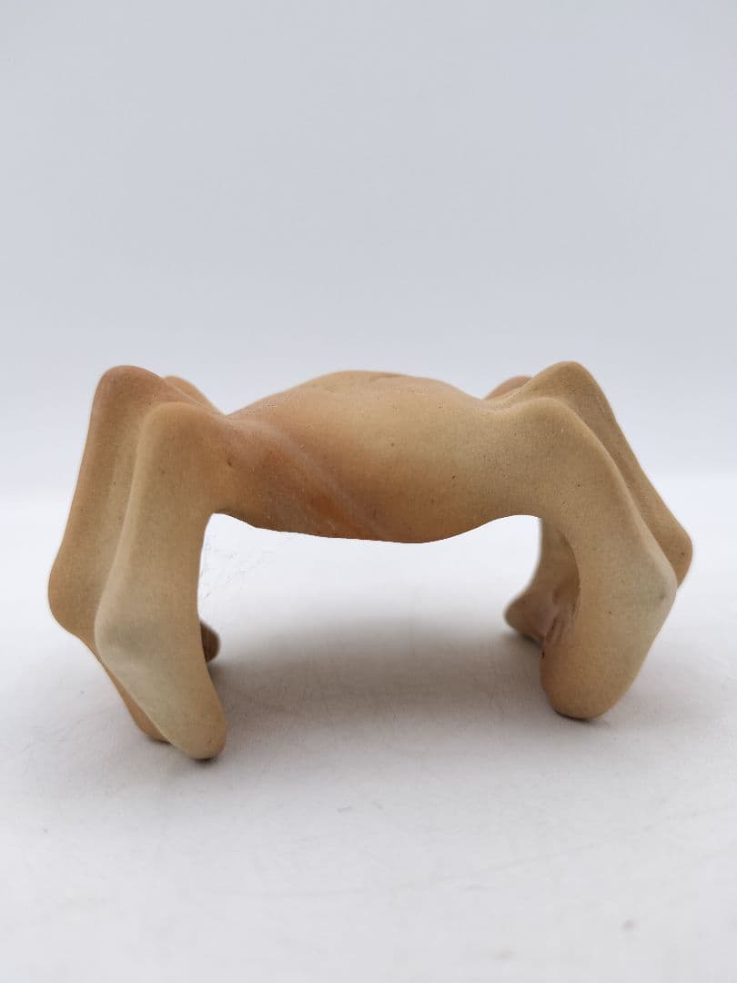 c154【新品・未使用】蓋置 緋﨔 カニ 今岡三四郎 木箱 茶道具