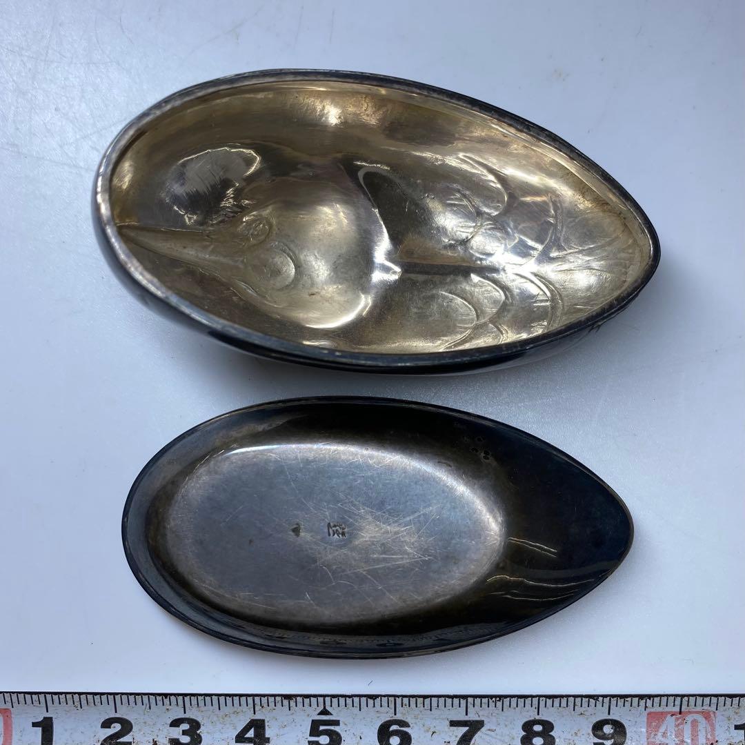 純銀 一鶴斎銘 ボンボニエール 37g 東キ7-1213☆2F