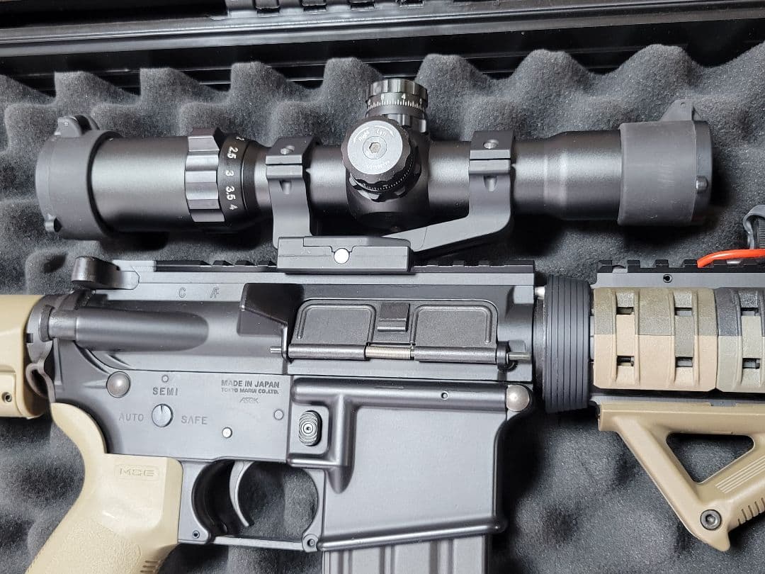 東京マルイ 次世代電動ガン SOPMOD M4 カスタム ハードケース付