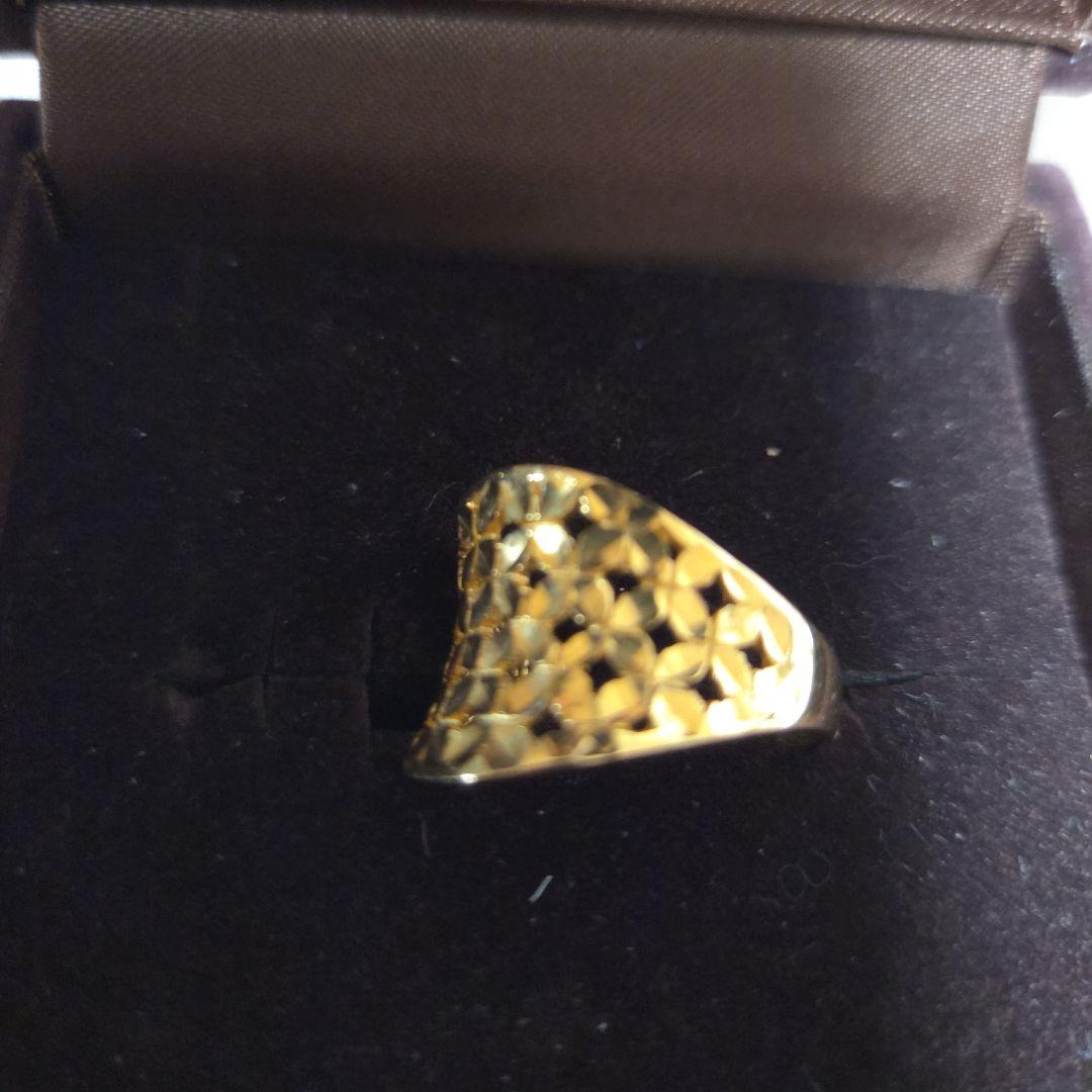 GSTV イタリアンジュエリーK18YGリング総量4g ミリオリーニ