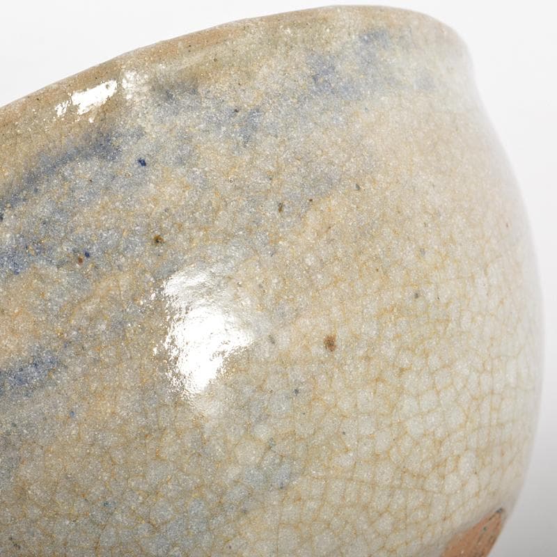 茶道具　京焼　清水六兵衛造　山水文　茶碗　共箱　D　R6713