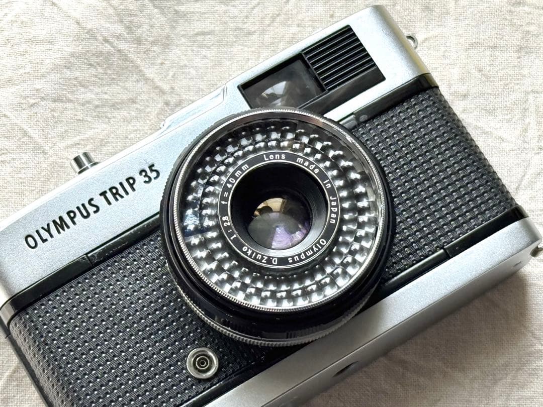 ⌘フィルム付き オーバーホール済み！ 作例あり！ OLYMPUS TRIP35⌘