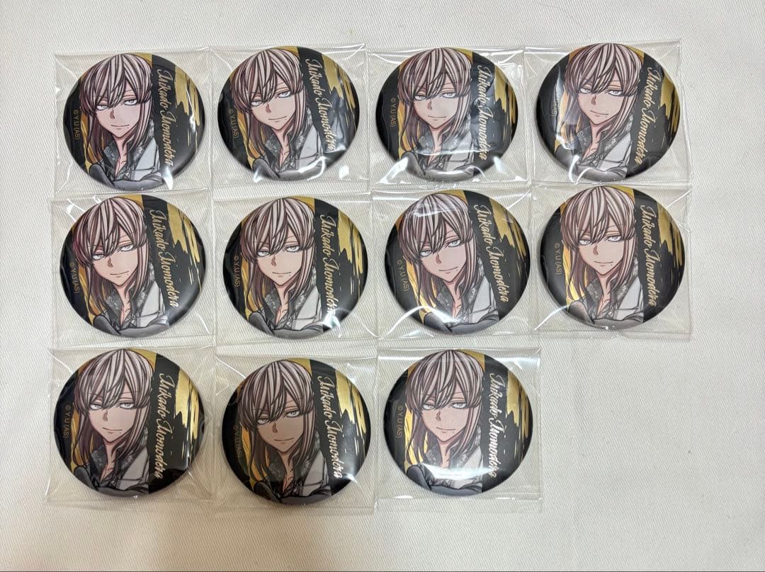 桃源暗鬼　桃寺神門　メタリック缶バッジ vol.2