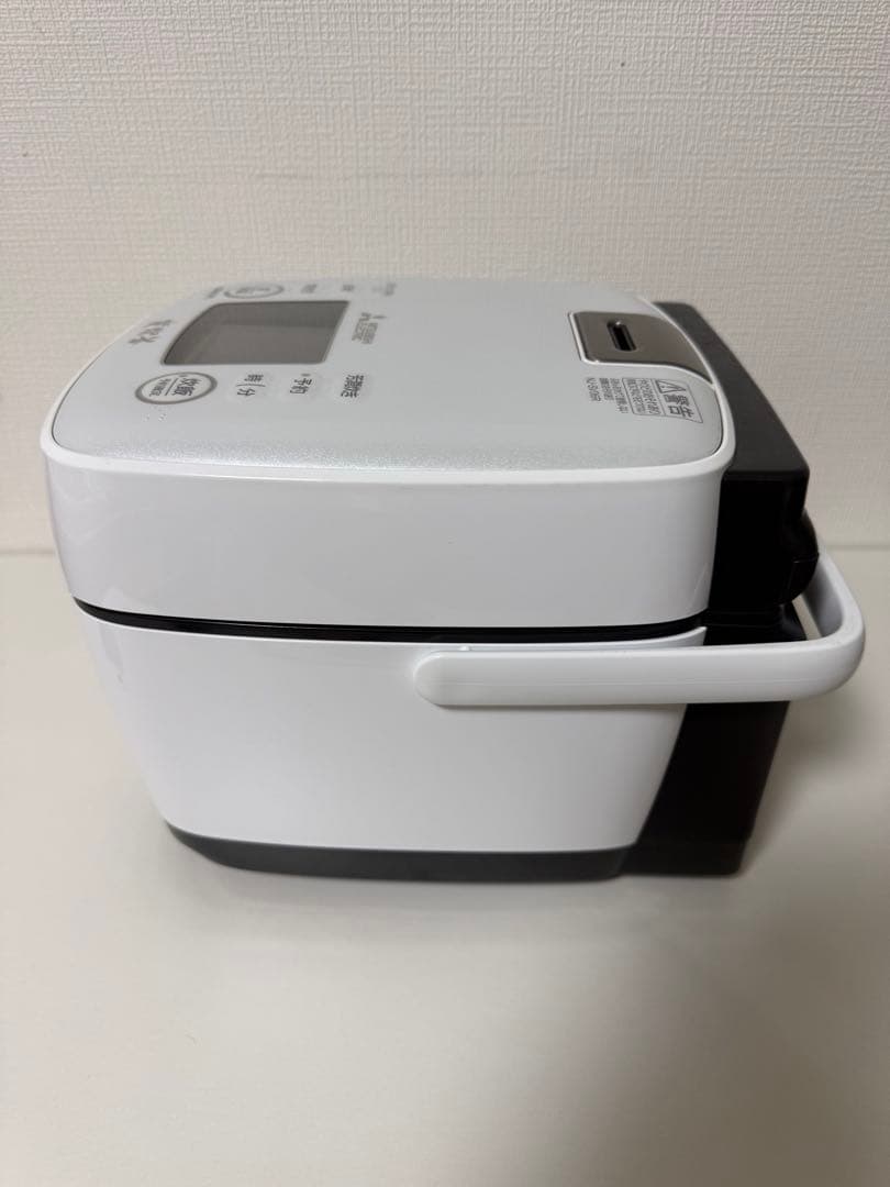 三菱 NJ-SV06R-W IHジャー炊飯器 3.5合 ホワイト 21年製