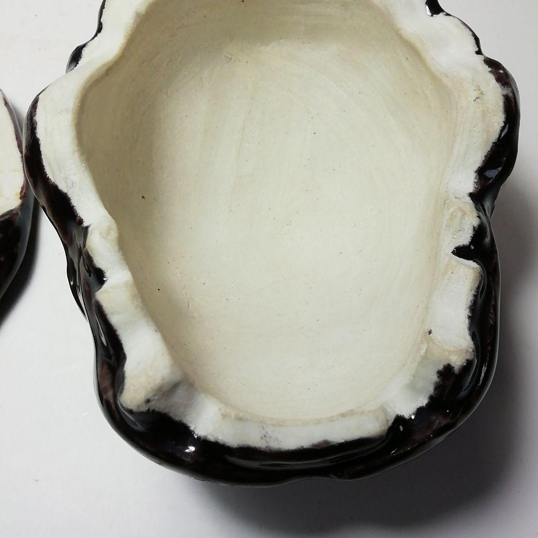 Ｓ７２５　香合　『獅子頭』『九谷焼』『朝倉文夫作』　共箱　茶道具