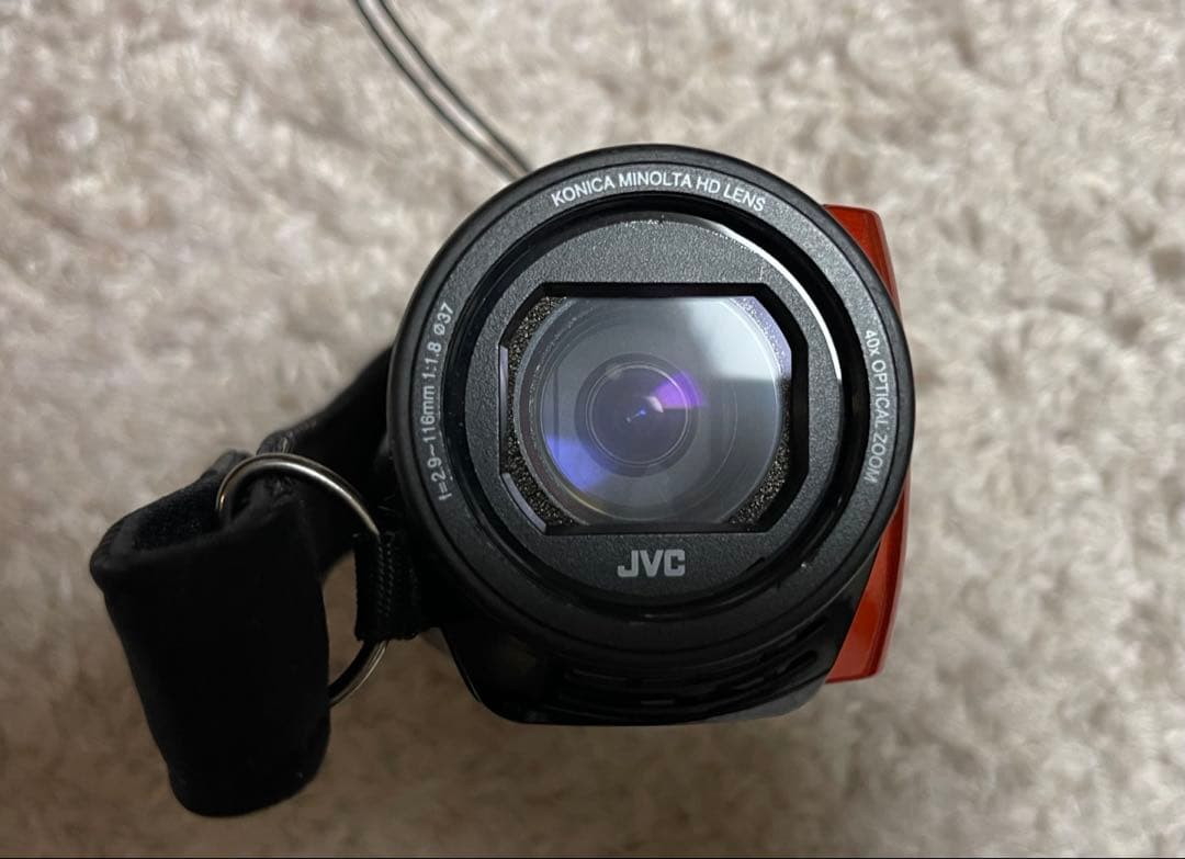 美品! JVC Everio R GZ-RX690-Dオレンジ