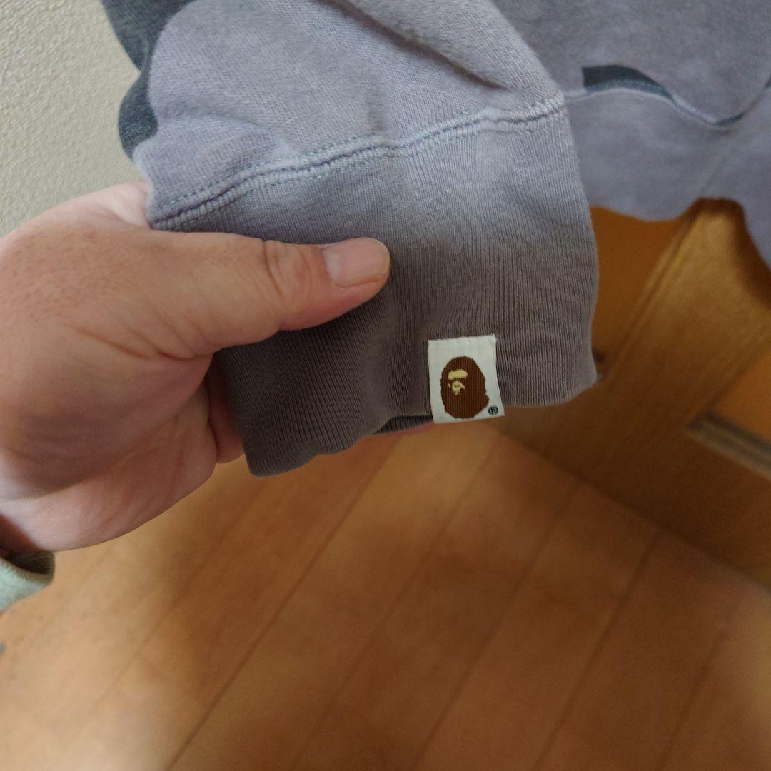 A Bathing Ape 星柄ジップアップパーカー L