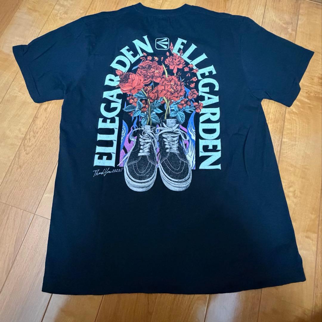 全*読様 ELLEGARDEN Thank you 2023 Tシャツ Blac