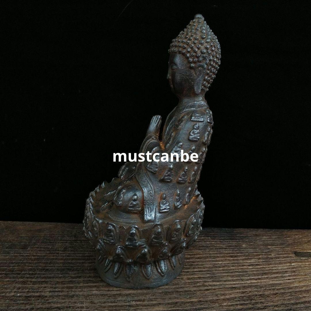 鉄器 仏像 釈迦牟尼仏仏像