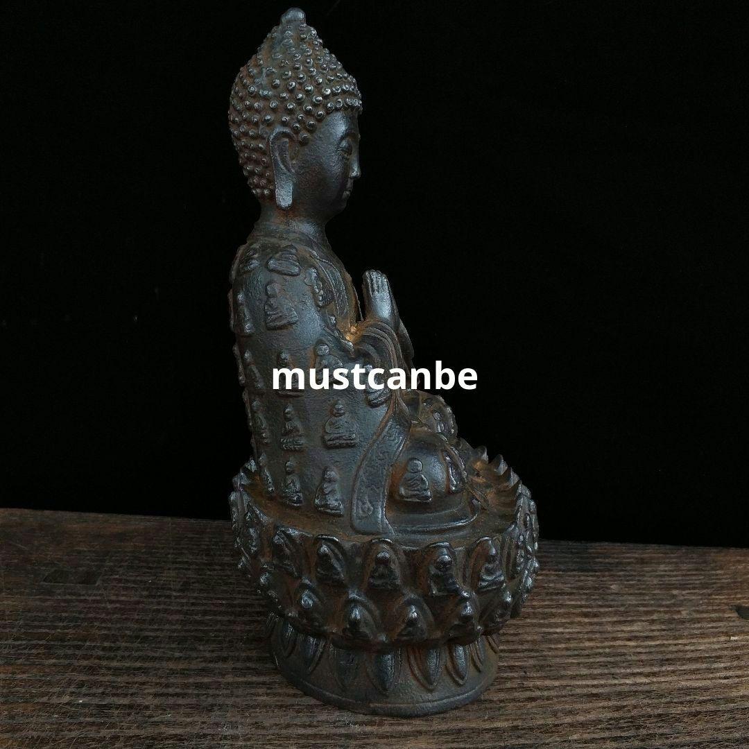 鉄器 仏像 釈迦牟尼仏仏像