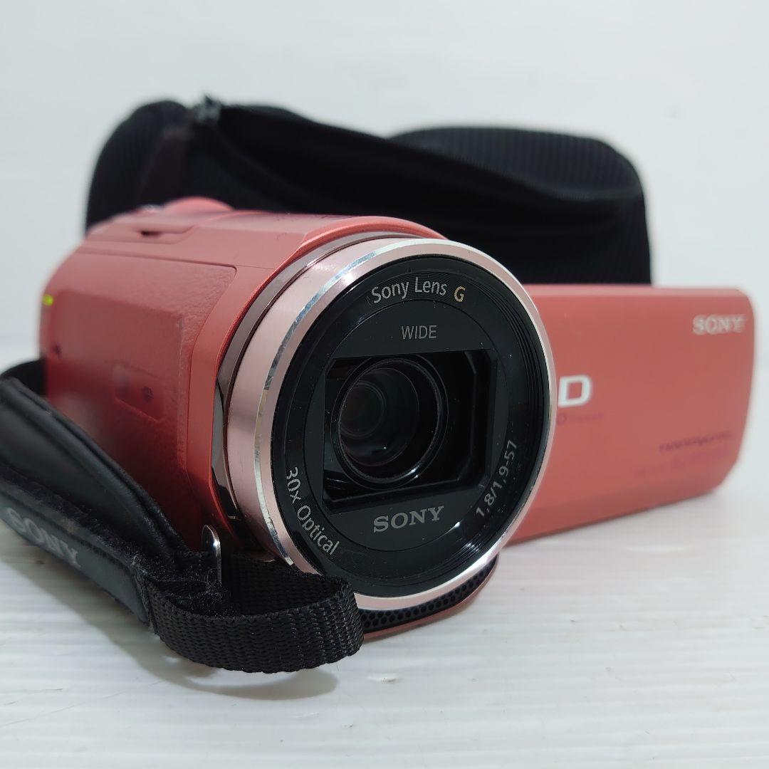 動作ok　SONY　Handycam HDR-CX535 ピンク