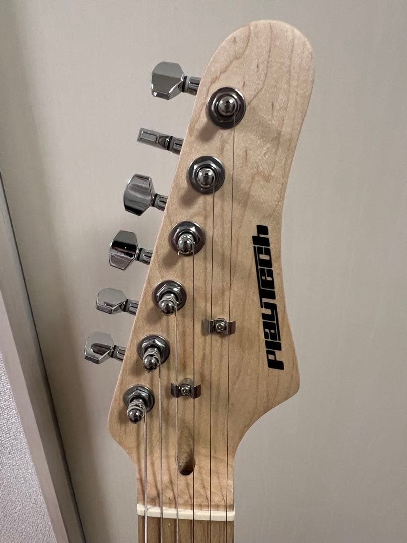 美品プレイテック エレキギター ブラック