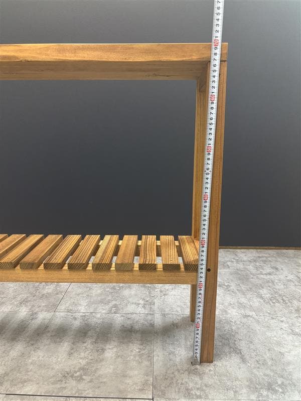 <未来工房 国産杉>　ビッグサイズのwoodラック woodシェルフ