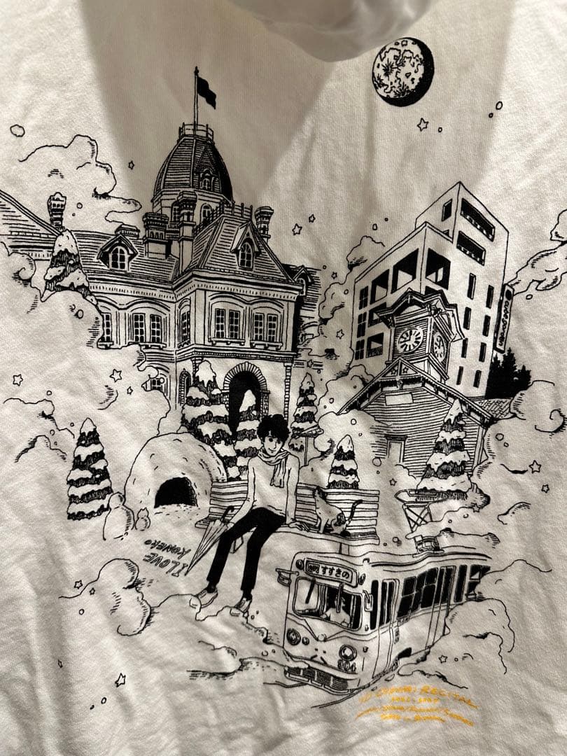 大泉洋さん　リサイタル　子猫パーカ　白