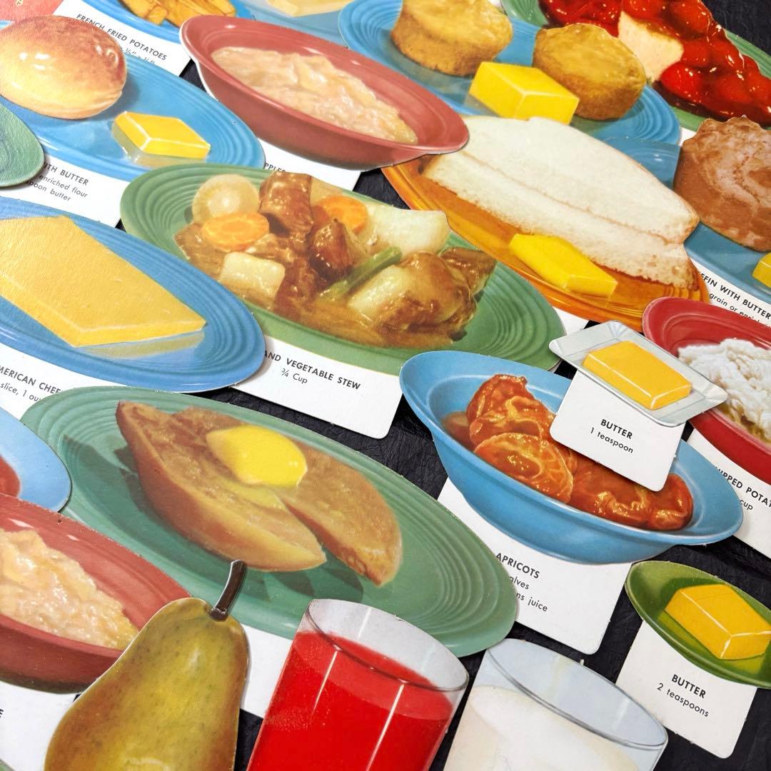 【紙モノ ビンテージ レシピカードセット】