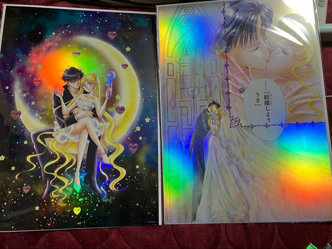 セーラームーン カフェ　オーロラポスター　描き下ろし　プロポーズ