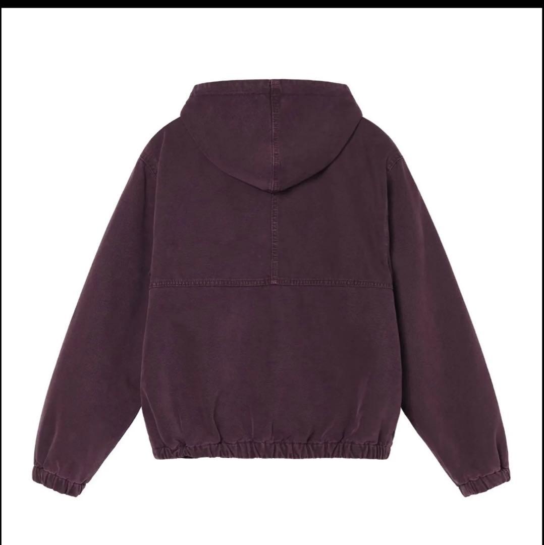 Stussy Quality Workgear M バーガンディジャケット