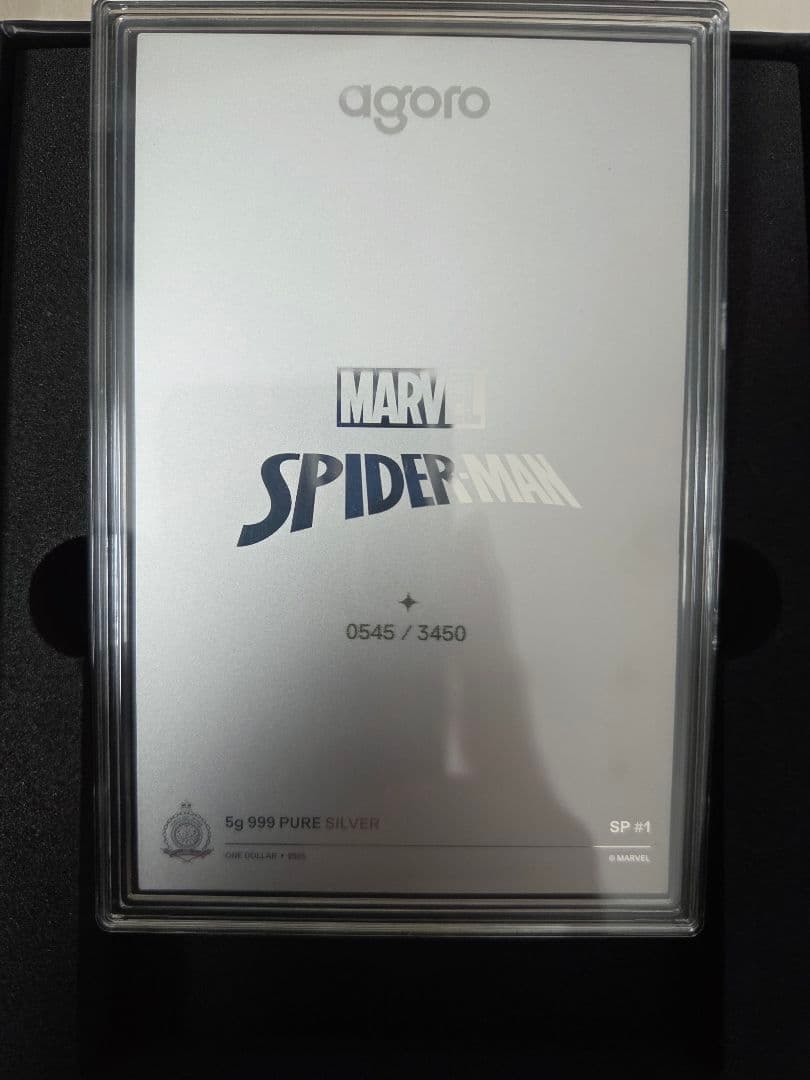 agoro スパイダーマン tier1（開封済み）