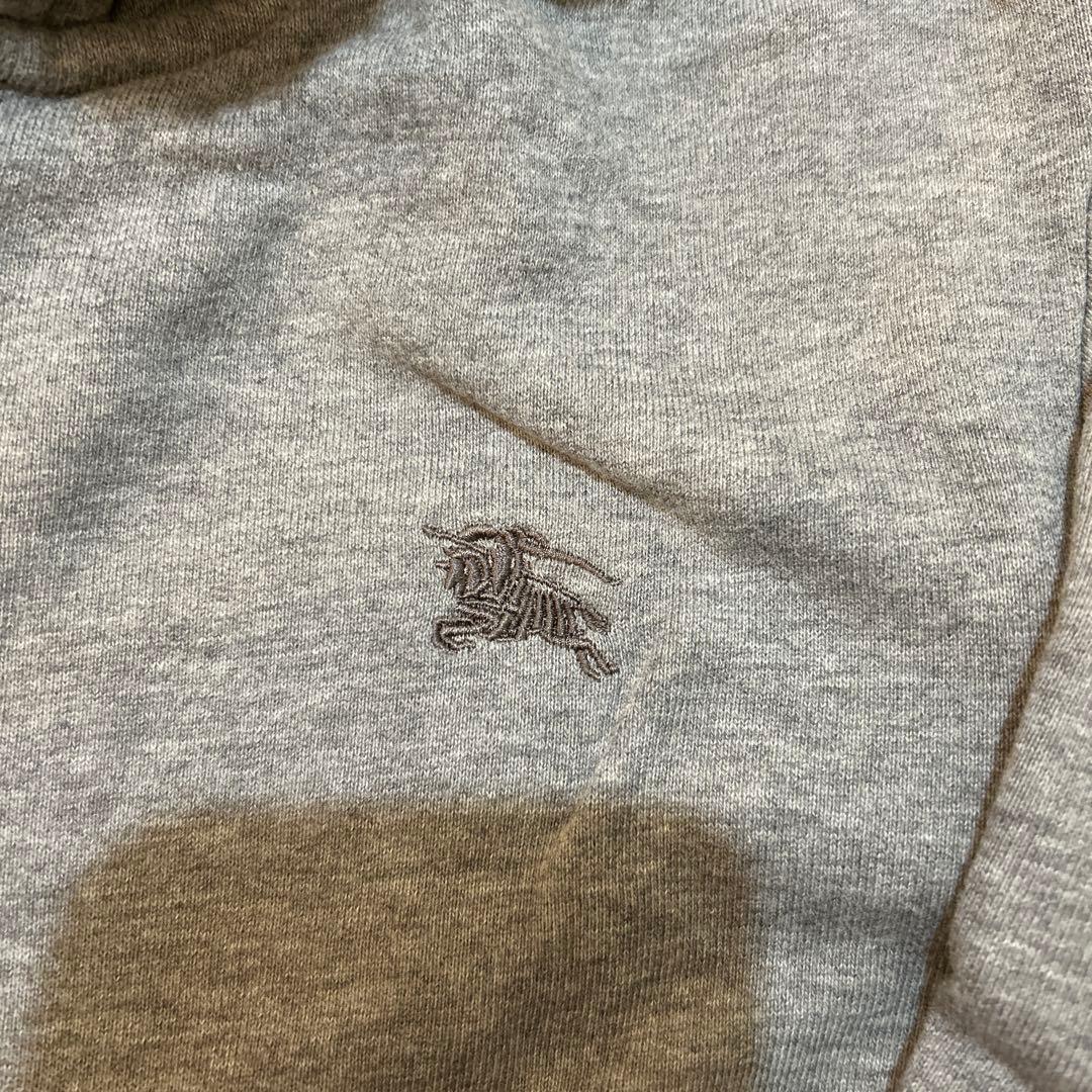 BURBERRY BLACK LABEL グレー パーカー