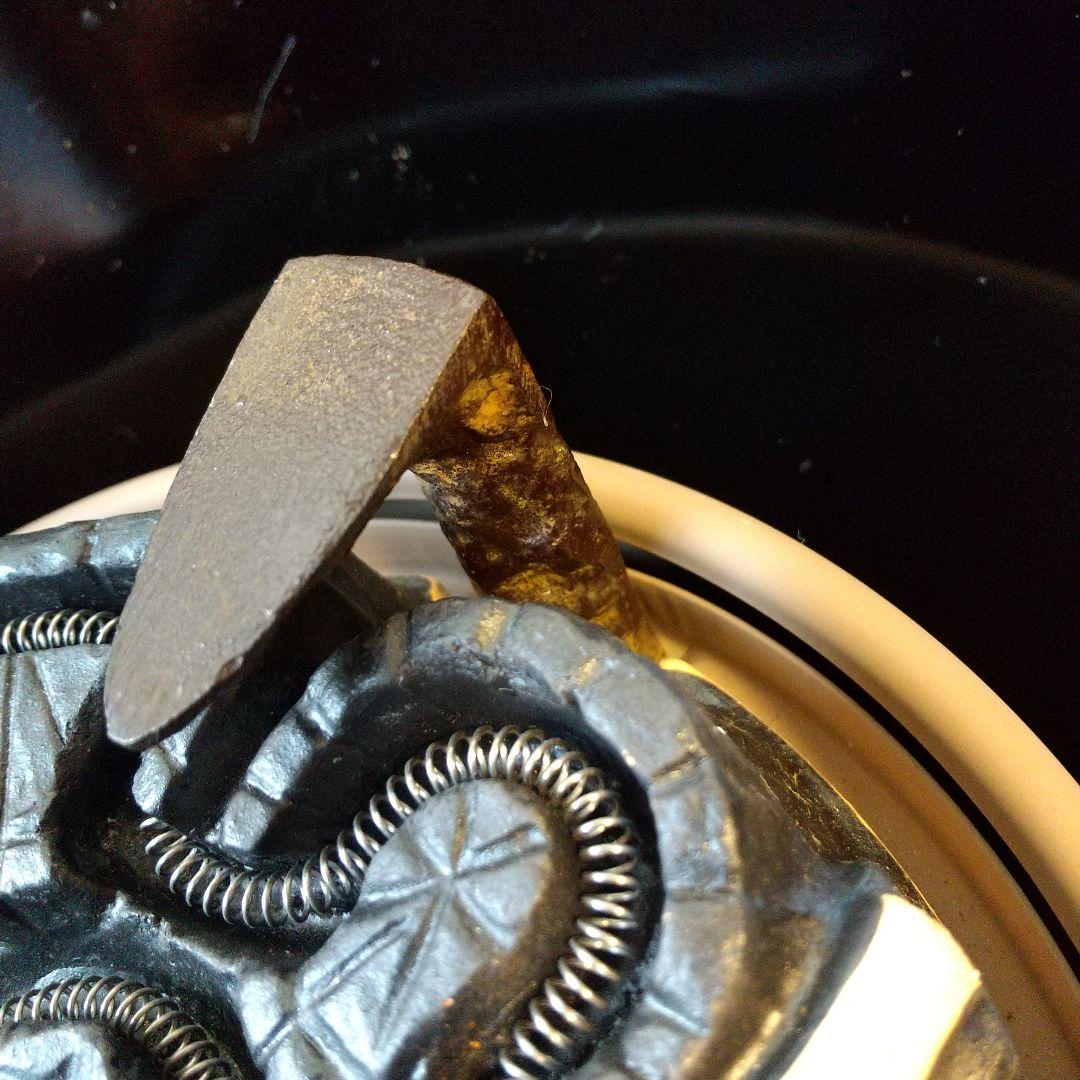 茶道具 風炉型電熱器 F406 真塗（紅鉢型）B 野々田株式会社