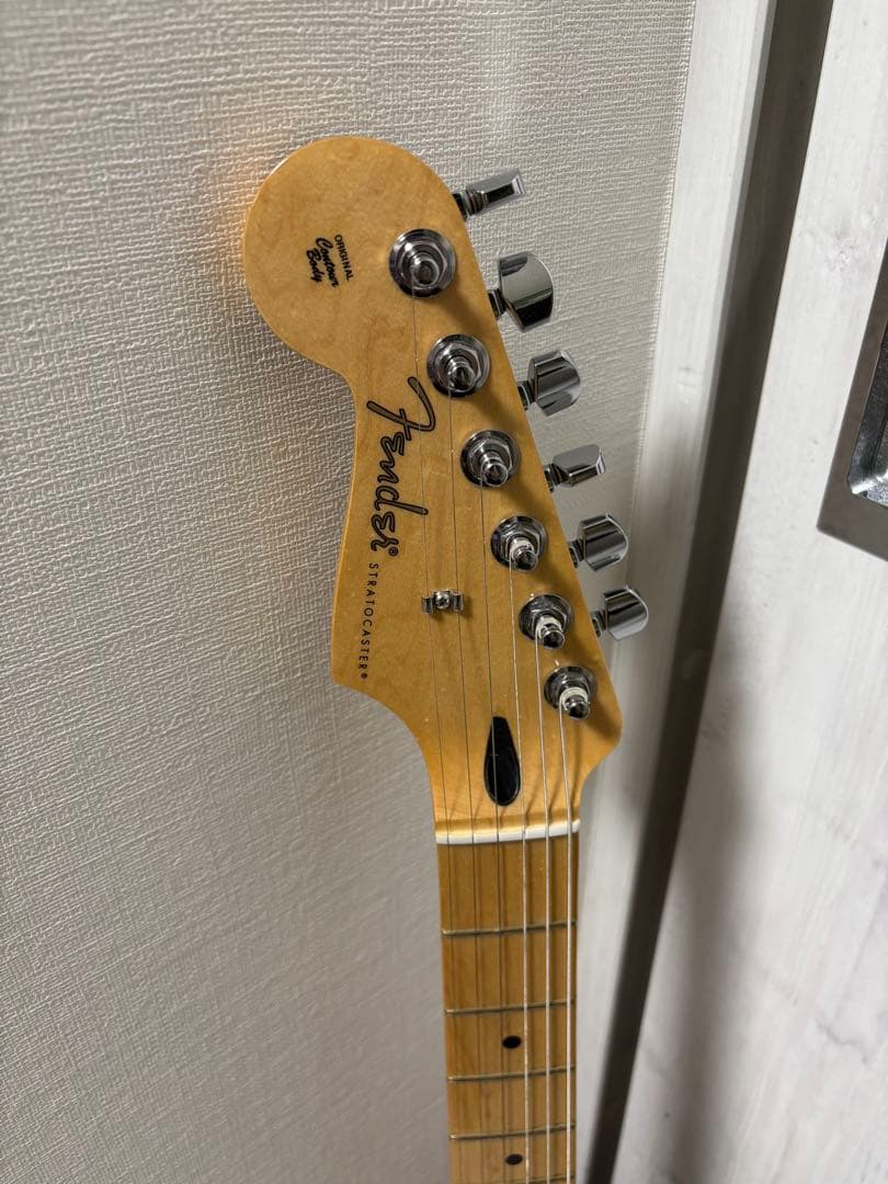 Fender Mexico Player Stratocaster lefty赤